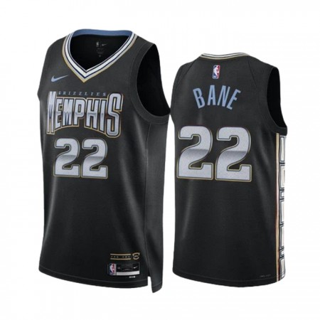 Memphis Grizzlies Desmond Bane 22 Nike 2022-23 City Edition Musta Miesten Pelipaidat Swingman